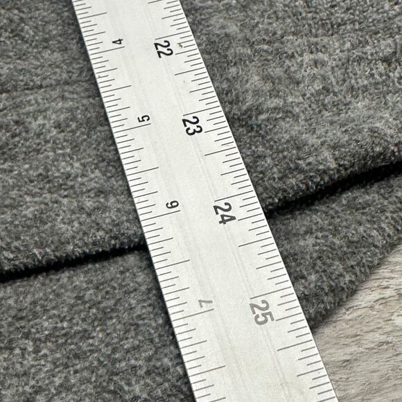 Duluth Trading‎ Co Flintock Gray Mens S Fleece Quarter Button Henley Pullover - Picture 4 of 7